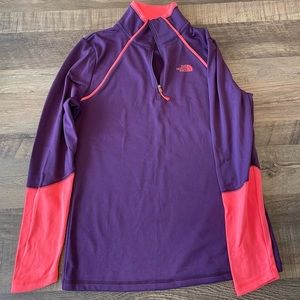 North face quarter zip